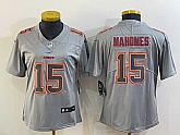 Women's Kansas City Chiefs #15 Patrick Mahomes Atmosphere Fashion Stitched Jersey,baseball caps,new era cap wholesale,wholesale hats